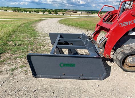 land plane grading scraper for skid steer|Skid Steer Land Plane Attachments .